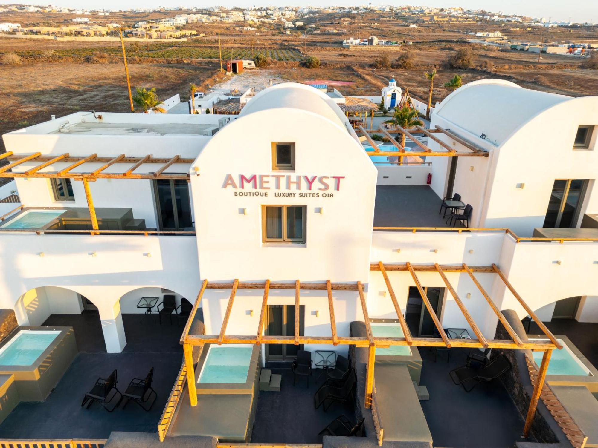 Amethyst Luxury Suites Oia Extérieur photo